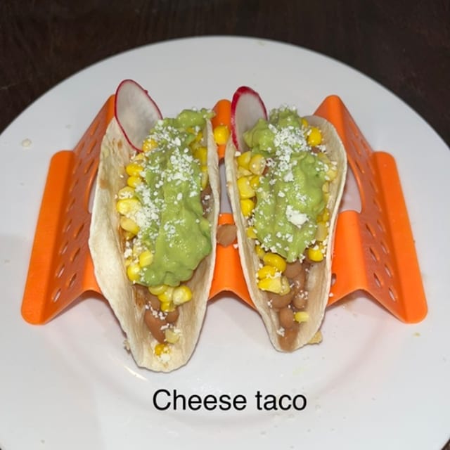 Cheese Taco (Mexican Queso).