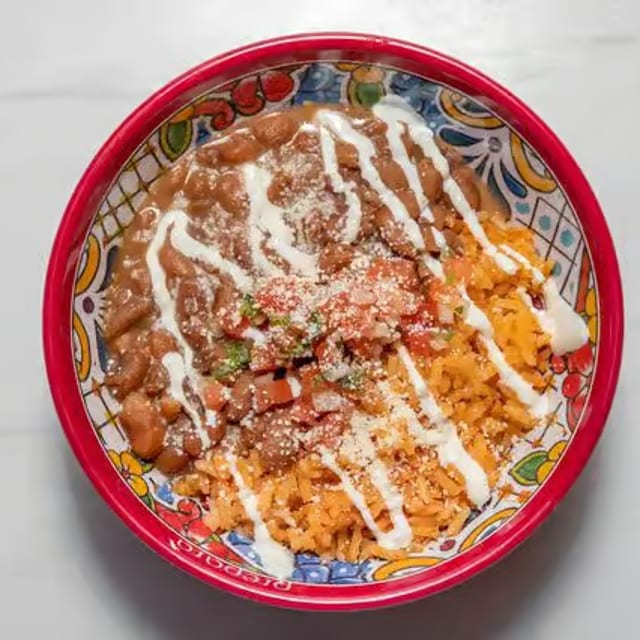 Frijoles Beans.